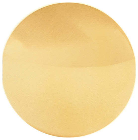 1.5" Non-Overflow Pop-up Bathroom Sink Drain Polished Brass