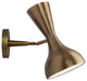 Pisa Wall Sconce, Antique Brass Metal