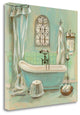 "Glass Tile Bath I" By Silvia Vassileva, Giclee Print on Gallery Wrap Canvas