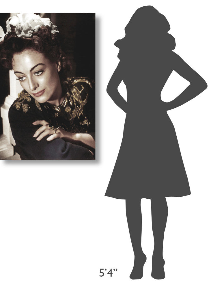 "Joan Crawford" Stretched Canvas Giclee by Hollywood Photo Archive, 23x36"