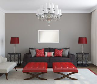 Wall Mirror Choose your Custom Size, Blanco White