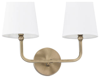 Capital Lighting 119321-674 Dawson 2 Light 16"W Bathroom Vanity - Aged Brass