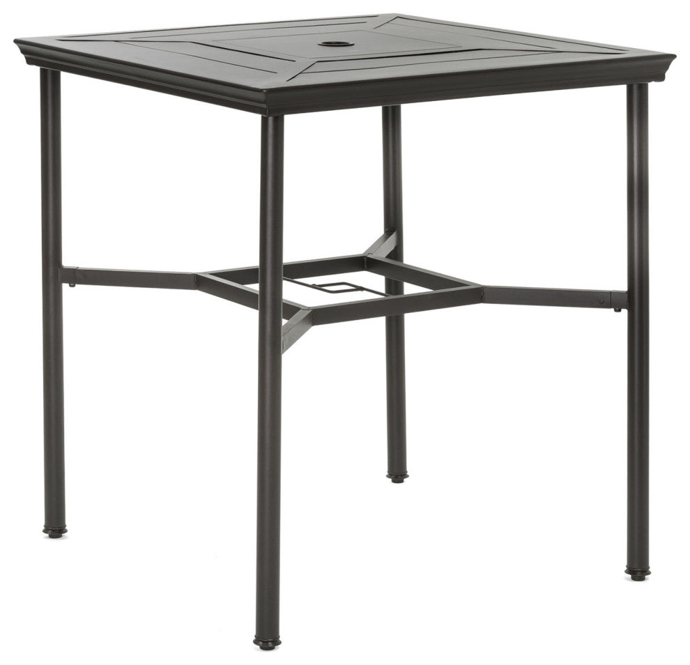 Hanover MCLRDN3PCBRSW2 Montclair Three Piece Steel Outdoor Bistro - Tan