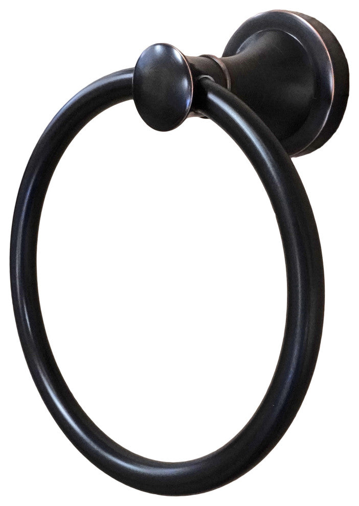 Dyconn Faucet BLNTR-ORB London Series Towel Ring, Oil Rubbed Bronze