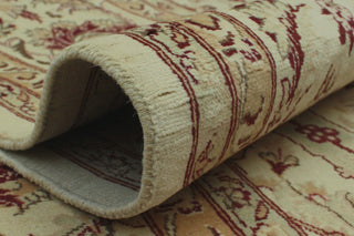 Pak-Persian Agra Ivory Rug, 7'11x10'5