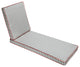 Mozaic Home Lido Indigo Outdoor/Indoor Chaise Lounge Cushion 79x25x3"