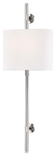 Bowery 2-Light Wall Sconce, Polished Nickel