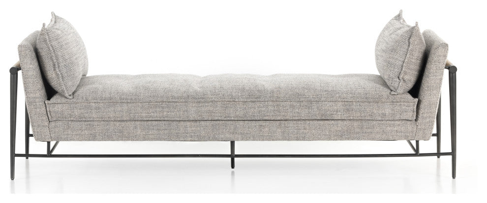 Rowen Chaise 86" Thames Raven