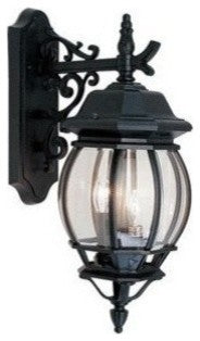 Livex Lighting 3 Light Black Outdoor Wall Lantern - 7707-04
