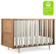 Nursery Works Novella Crib, Stained Ash/Ivory
