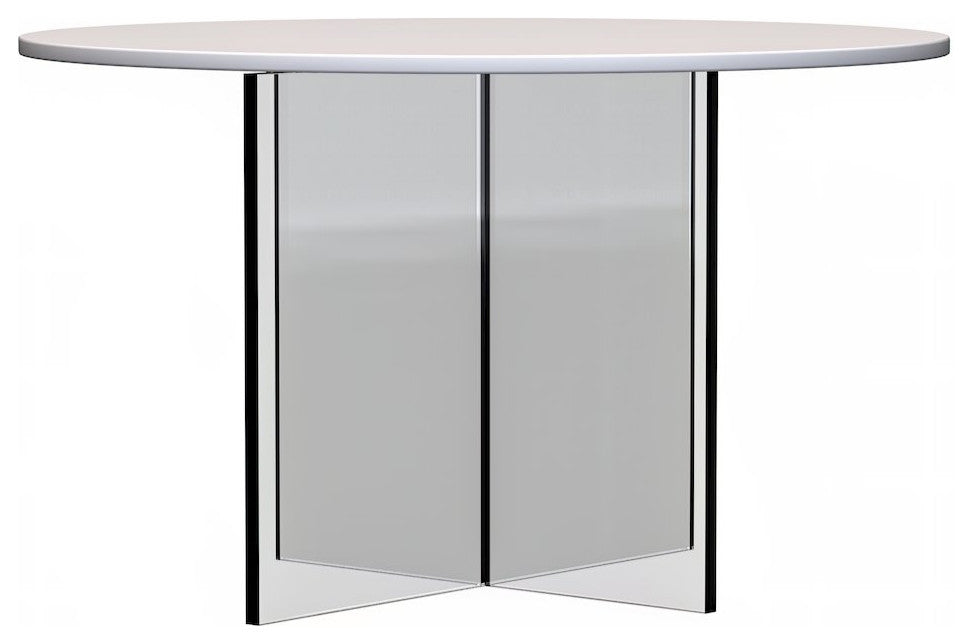 Valore Collection Acrylic Coffe Table With White Top
