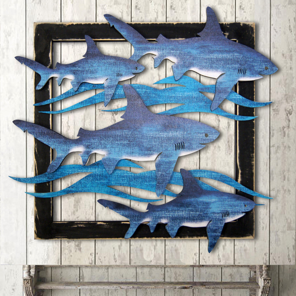Great White Sharks Wall Decor