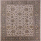 Ahgly Company Indoor Square Mid-Century Modern Area Rugs, 3' Square