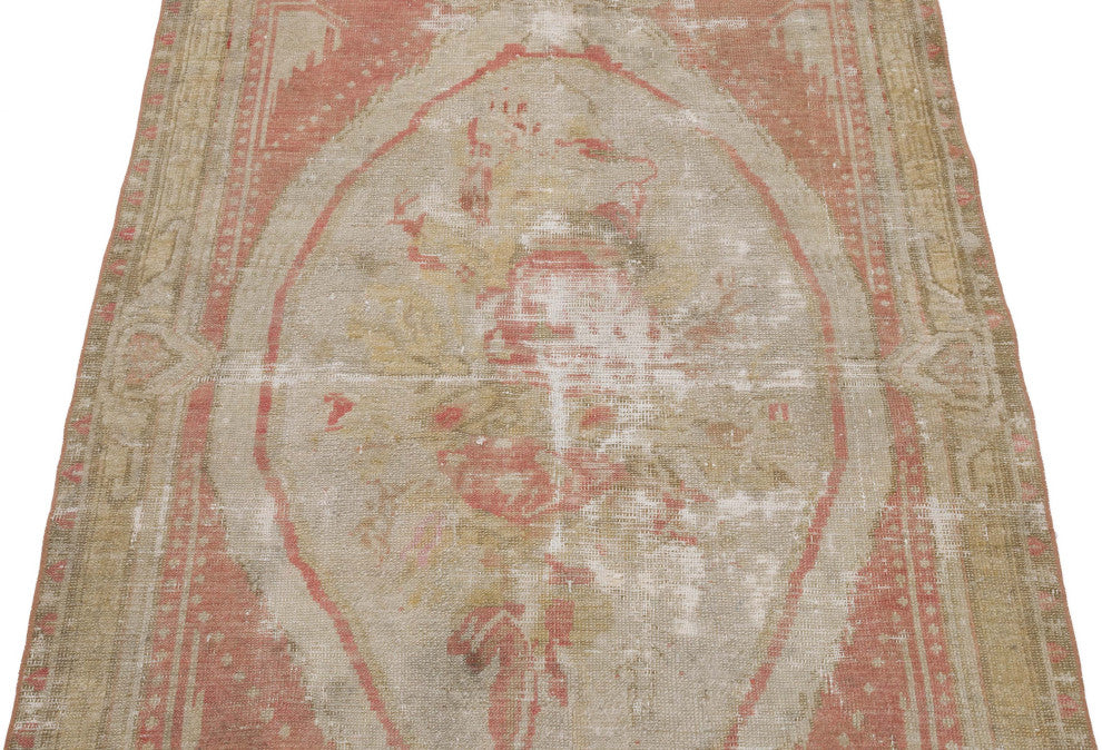Vintage Turkish Hand-Knotted Rug - 3' 2" x 5' 4" (38 in. x 64 in.)
