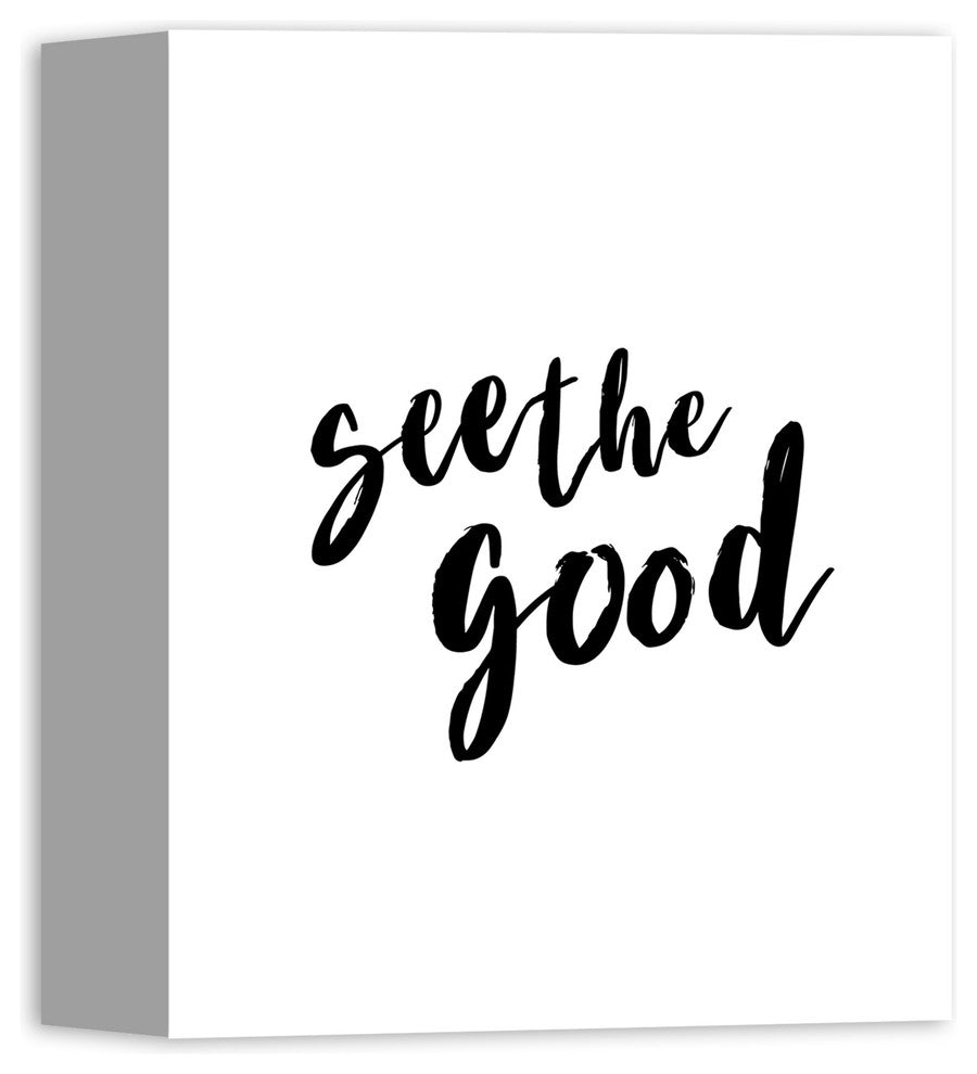 See the Good 8x10 Canvas Wall Art