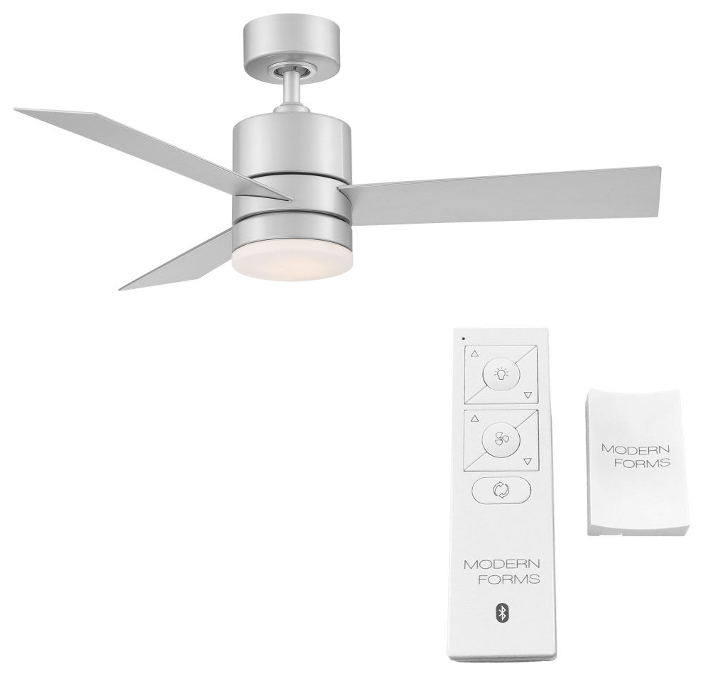 Axis 3-Blade Smart Ceiling Fan 44" Titanium, 3000K LED Kit