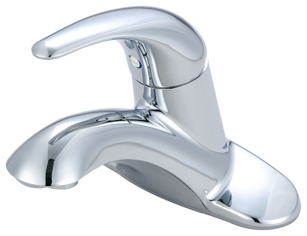 Single Handle Bathroom Faucet, Polished Chrome