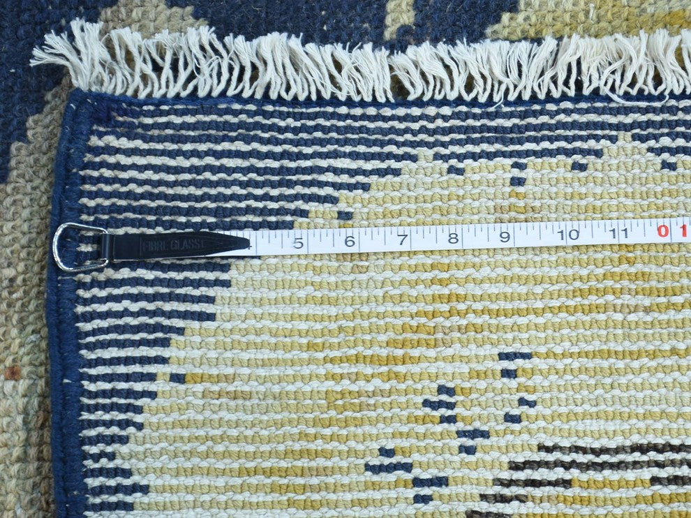10'10"x13'8" Old Spanish Savonnerie Exc Cond Handmade Oversize Rug