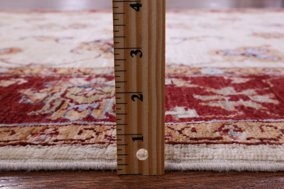 5' 0" X 6' 7" Persian Tabriz Hand Knotted Wool Rug Q11331
