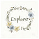 "Exploration III No Boots" Digital Paper Print by Elyse DeNeige, 26"x26"