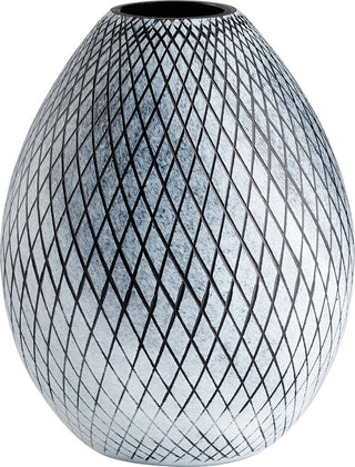 Cyan Design Medium Bozeman Vase 11094, Frosted Gray