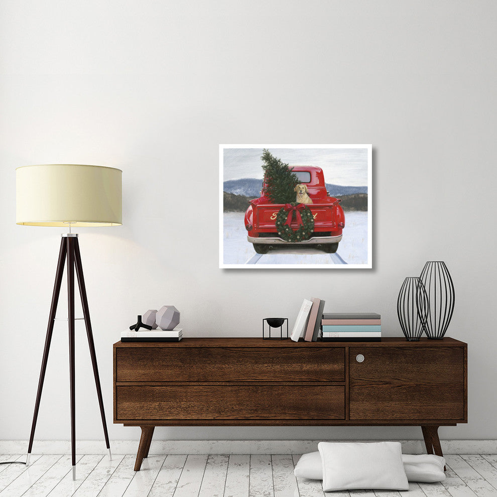 "Christmas in the Heartland IV Ford" Digital Paper Print by James Wiens, 37"x30"