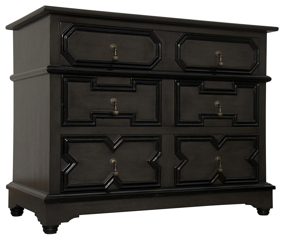 Noir Furniture Watson Dresser, Pale