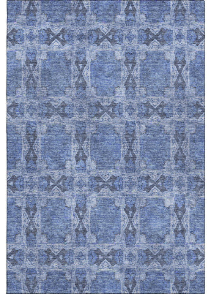 Premium Machine Washable Mayfield AMF564 Denim 2'6" x 3'10" Rug