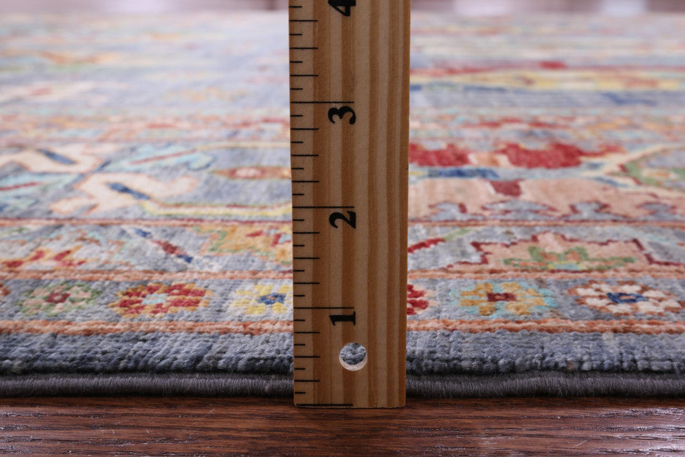 Hand-Knotted Tribal Fine Serapi Rug 6' 9" X 10' 0" - Q12488