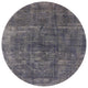 Ahgly Company Indoor Round Mid-Century Modern Area Rugs, 3' Round