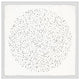 "Fragmented Dots" Framed Painting Print, 12x12