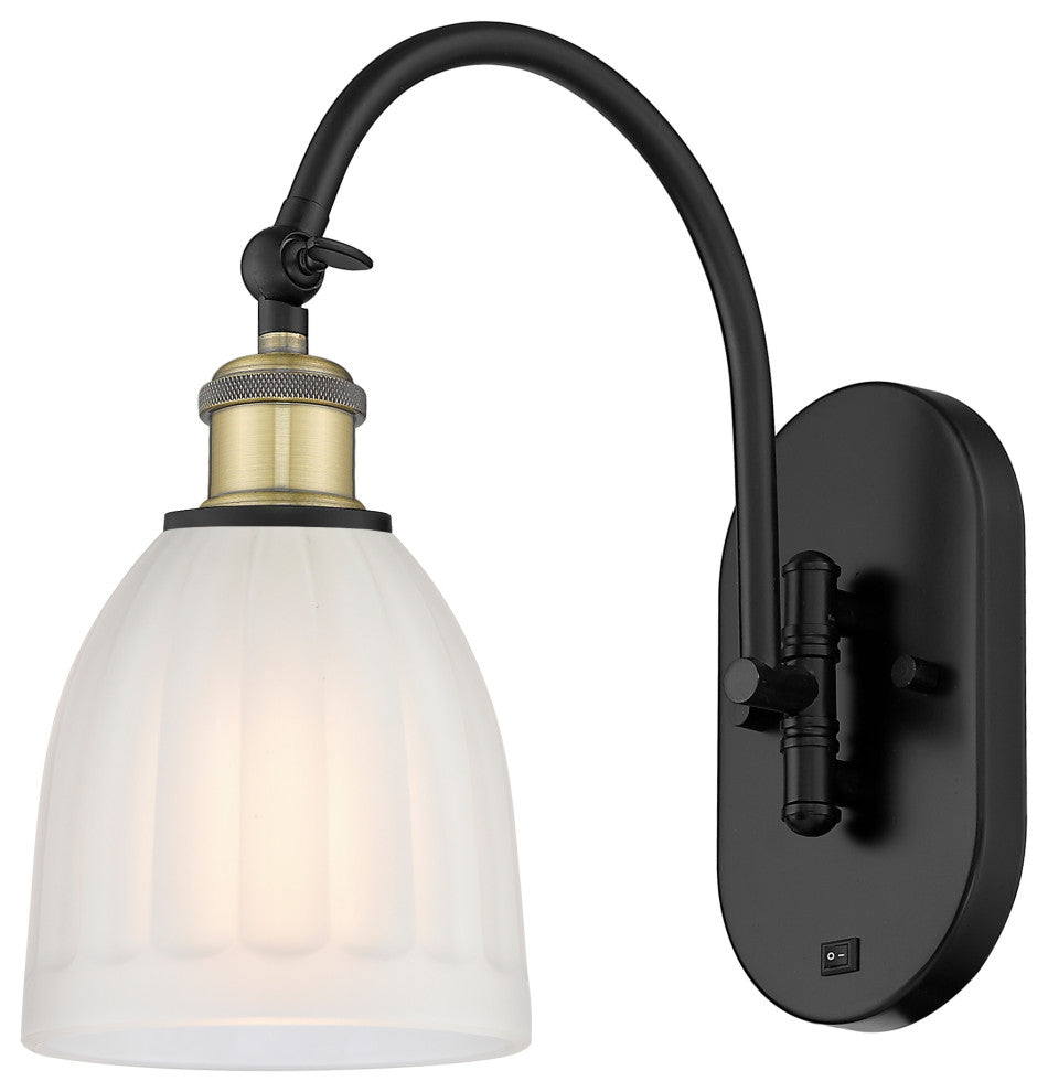 Innovations 518-1W-BAB-G441 1-Light Sconce, Black Antique Brass