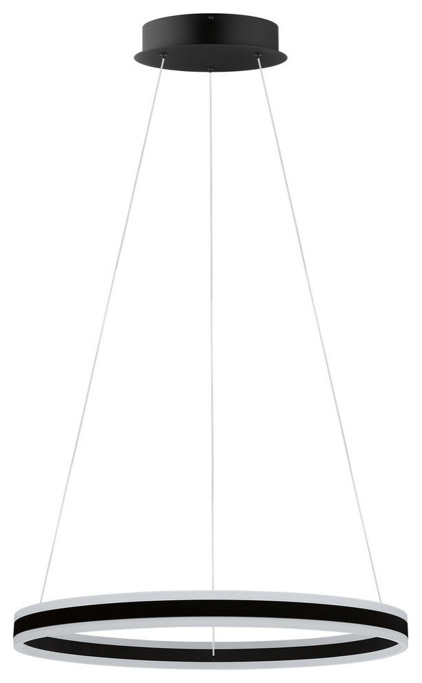 Tonarella 2-Light Pendant, Black