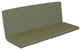 Full Bench Cushion, Cottage Green, 4 Foot