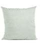 Baby Blue Solid Shiny Velvet Luxury Throw Pillow, Double sided 18"x18"