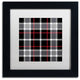 Color Bakery ''Group 05 A'' Matted Framed Art, Black Frame, White Mat, 11x11