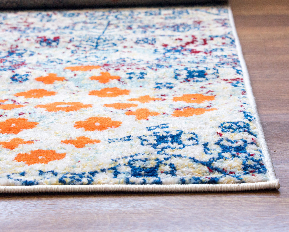 Eaudain Bohemian Abstract Rug - Multicolor - 8' X 10'