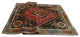 Fine Vintage Distressed Dicle Red Rug