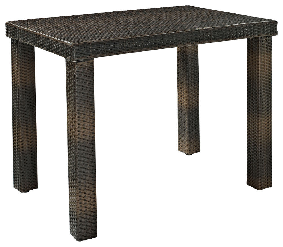 Palm Harbor Outdoor Wicker 36" High Dining Table