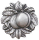 Georgia Peach Knob Antique Brass, Antique Pewter