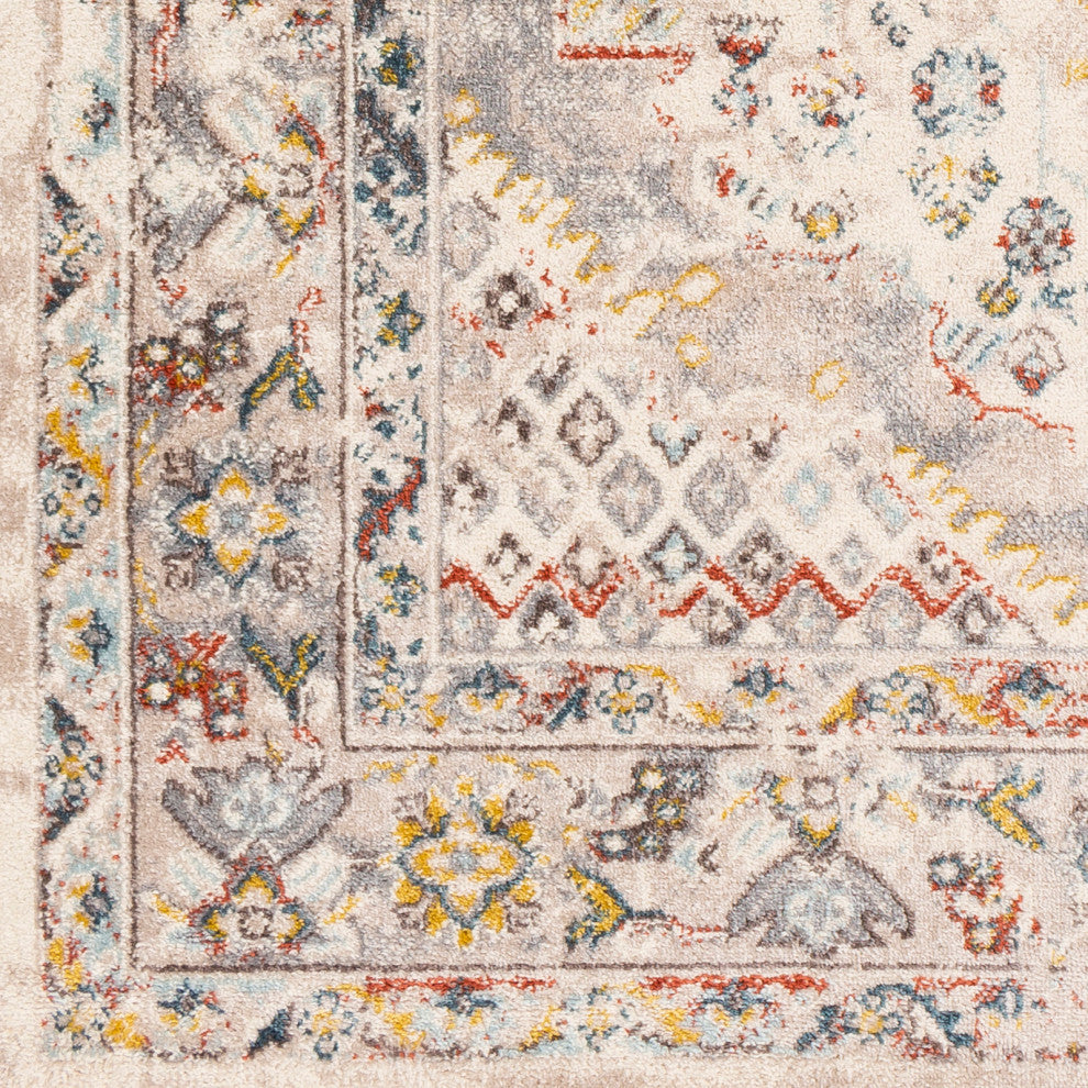 Ankara AKR-2301 Rug, Taupe, 5'3"x7'3"