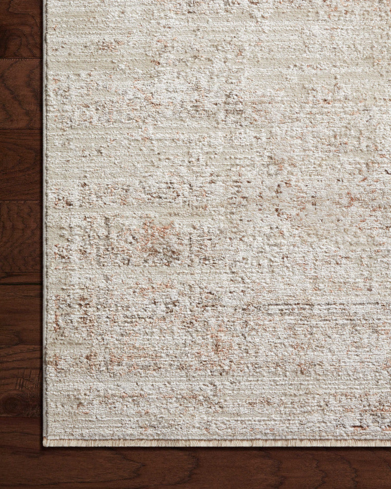 Loloi Sonnet Beige / Terracotta 7'-10" x 7'-10" Round Area Rug