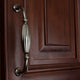 5" Center Fluted Cabinet Pull, Set of 3, Satin Nickel
