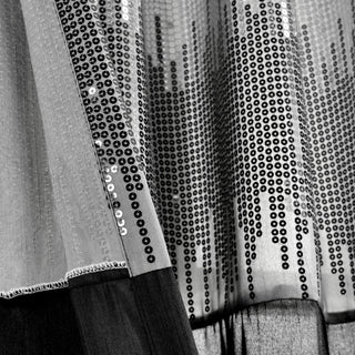 Night Sky Single Window Panel, Black, 84"x42"