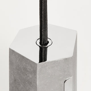 Basalt Triple Pendant in Stainless Steel - US