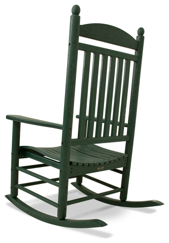Polywood Jefferson Rocker, Green