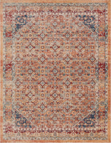 Noori Rug Low-Pile Garry Orange/Red Rug