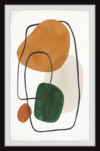 "Virtually Connected" Framed Painting Print, 20x30