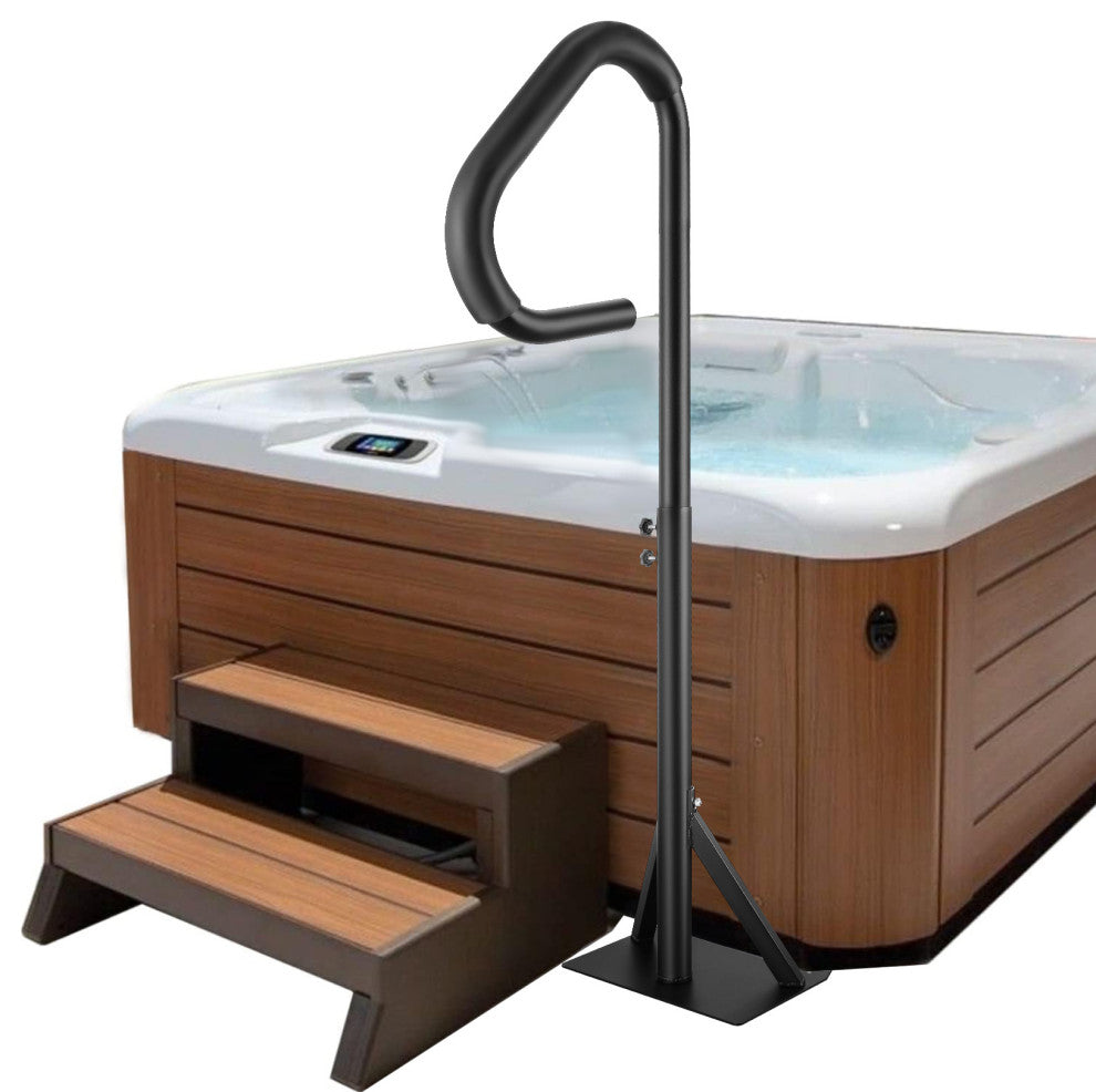 VEVOR Hot Tub Handrail Spa Side Handrail 360 Rotatable 35"-57" Adjustable Height