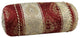 Natural Geo Red/Ivory Gao Takiya Bolster Pillow, Set of 2